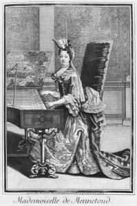 Mademoiselle de Mennetoud on Harpsichord
